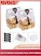 Bread Packaging Bag,100 Pcs Translucent Plastic Bags With 100 Pcs Stickers,2 Roll White Ribbon,Pastry Treat Bags For Homemade Bread, Baked Goods Packaging For Cake Chocolate Candy And Snack