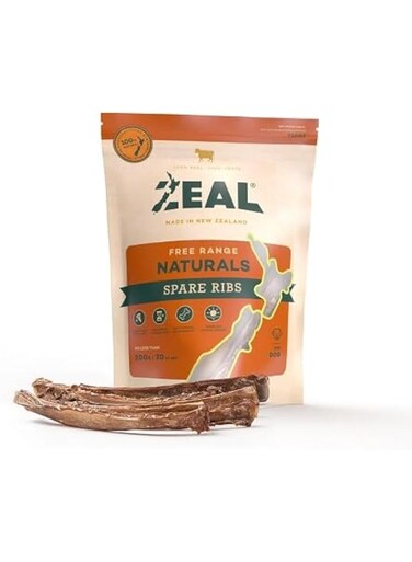 Zeal Free Range Natural Spare Ribs Dog Treats, 200 g