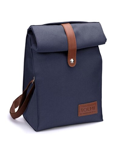 KRYO Insulated Lunch Bag - Small reusable cooler bag - A travel lunchbox, Blu