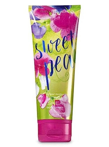 Bath &amp; Body Works And Sweet Pea Ultra Shea Cream 8 Ounces