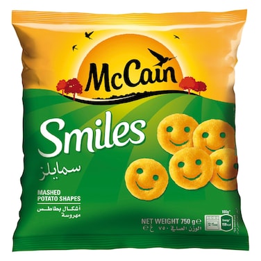 McCain Smiles Potato Fries, 750g