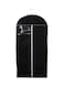 Zippered Hanging Suit Protector Bag Black