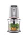 Chopper 500W Electric Food Chopper with 500ml Bowl, Dual Speed, Stainless Steel Quad Blade, Multi Mayo Mayonnaise Attachment, Spatula, Ice Crush Function CHP61.100WH White