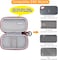 RLSOCO Hard Case for SanDisk Portable SSD/Extreme Pro Portable SSD 1TB/2TB/4TB/500G   Travel Organzier Case Cover Shockproof, Dustproof, Water-Resistant Storage Pouch, With Carabiner