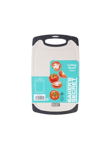 Secret 15.7 Inch Plastic Cutting Board &acirc;&euro;&ldquo; Durable Kitchen Accessory for Safe, Hygienic Food Preparation