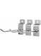 KNP Chrome Plated Slat Wall Hooks 10cm are durable and versatile display hooks designed for retail stores, garages, workshops, and home organization.