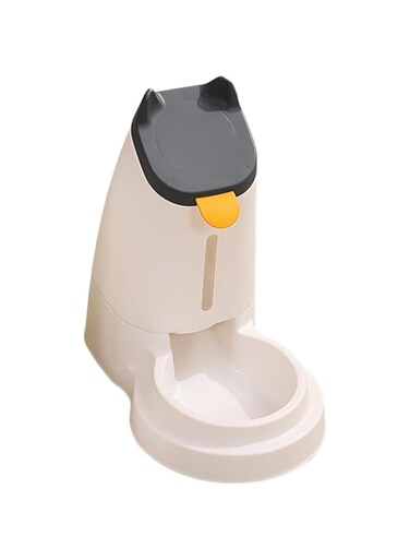 Pado Kitty Food Dispenser- Gray 32 * 19.5 * 33cm