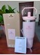IceFlow 2.0 Flip Straw Tumbler   With Handle   Twist-On Lid and Flip-Up Straw   Leak-Resistant Water Bottle   Insulated Stainless Steel   BPA-Free   Pink   1-Pack   30 oz