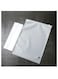 100 Clear Scrub Clothing Zipper Bags, Underwear Socks Clothes Storage Packaging Bags, Plastic Zip lock Bags