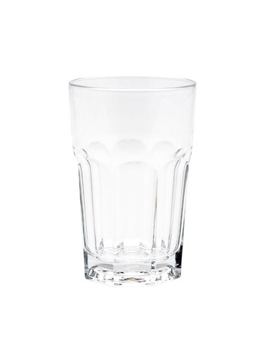 Otto 10 Ounce Highball Glasses, Set Of 6 Paneled Tall Drinking Glasses - Fine-Blown, Tempered, Dishwashable, Clear Glass Highball Tumblers, Won't Chip, For Water, Juices, Or Cocktails