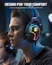 Wired Gaming Headset with HD Sound and Noise Reduction Microphone