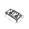 Heavy Duty Double Burner Gas Stove Iron Frame Portable Cooking Stand with Manual Control