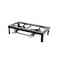 Heavy Duty Double Burner Gas Stove Iron Frame Portable Cooking Stand with Manual Control