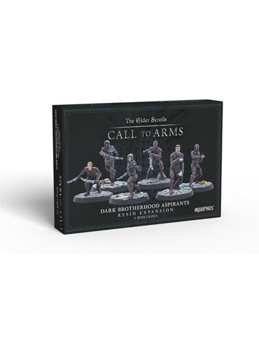 Modiphius Entertainment Elder Scrolls Call to Arms Dark Brotherhood Aspirants Miniatures Set