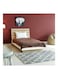 Box Royal Textured Queen Blanket Polyester Brown