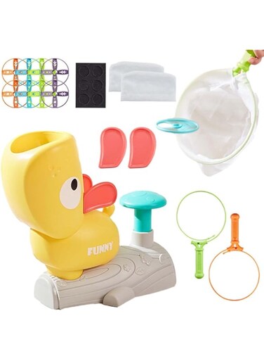 Interactive Cat Fetch Toy   Creative Pop-up Flying Saucer Machine - Step-on Flying Saucer Launch Toy Set, Feet Hand, And Eye Coordination Toy, STEM Parent-Child Toy