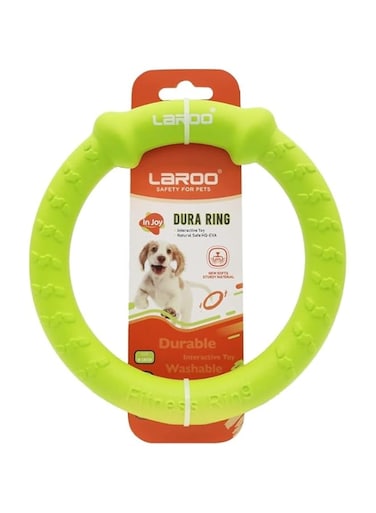 Dog Toys for Aggressive Chewers,Dog Flying Disc, Dog Tug Toy,Interactive Dog Toys, Dog Ring Toy, Tug of War Dog Toy, Funny Dog Toys, Dog Teething Toys for Catch (Green, L)