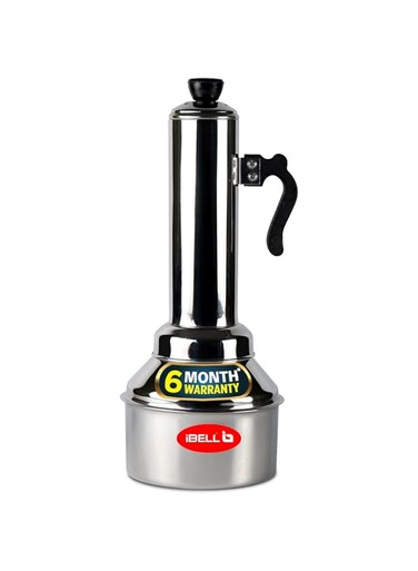 IBELL Stainless Steel Puttu Maker - Silver
