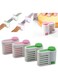 4 Pack Adjustable 5-Layer Cake Slicer, DIY Leveler Guide Tool for Even Cuts, Kitchen Bakeware Accessory