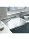Stainless Steel Countertop Chopping Board Skid-Resistant Food-Grade Cutting Board 40X30cm