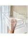 Khazna Fridge Organiser, Storage Stackable BPA-Free Refrigerator, Drawer Organizer, Bathroom Basket, Clear, Heat &amp; Cold Resistant, Food Storage Containers