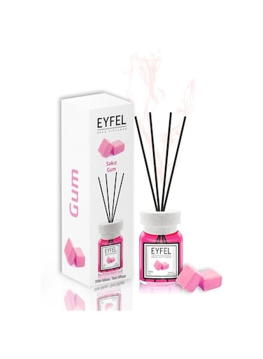 Transform Your Space, Eyfel Reed Diffusers: Watermelon 120ml, Gum 120ml,Long-Lasting Home Fragrance, Aromatic Scents, Home &amp; Office