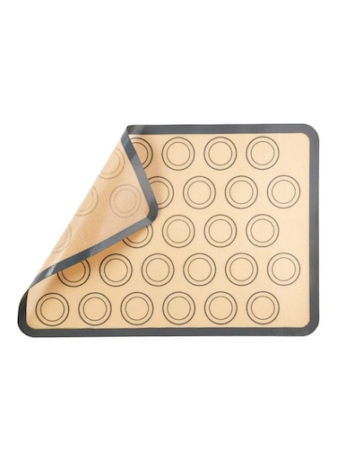 Silicone Baking Mat Brown/Grey 42x29.5cm