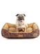 Skade Deluxe Large Dog Bed Cat Pet Pillow Fleece, Fur Velvet, Oxford Fabric, Detachable and Washable Pet Sofa Bed for Small Medium Large Dogs Cats Pet (Medium)