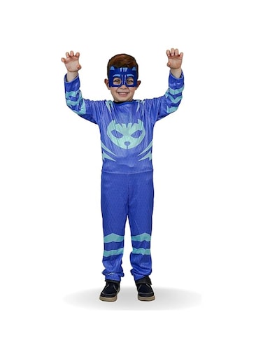 FITTO Pajama Man costume play set for kids: Avengers Costume, Kids Costumes for Boys, Pretend play, clothing with pants, Mask, and Accessories, Large