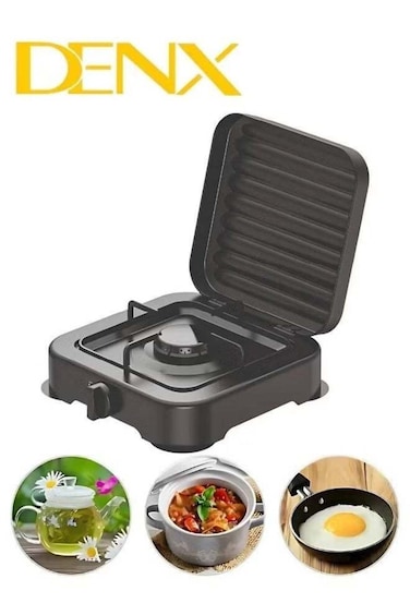 Portable Single Gas Stove, 2200 Watts, Suitable for Indoor and Outdoor Cooking