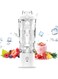 600ML Wireless Portable Blender, Personal Size Hand Blender, Electric Juicer Blender（Usb Rechargeable), 6 Stainless Steel Blades Mini Travel Blender Smoothie Maker, Fruit and Milk Shakes