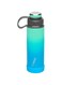 EcoVessel Stainless Steel Water Bottle with Insulated Dual Lid, Insulated Water Bottle with Strainer and Silicone Bottle Bumper, Coffee Mug &ndash; 20oz (Northern Lights)