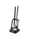 Yamazaki Home 2249 Tower Ladle Holder-Lid Stand For Utensils In Kitchen, Black