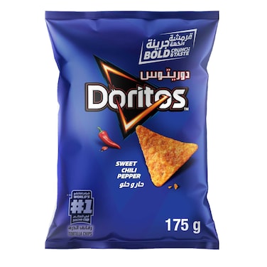 رقائق التورتيلا دوريتوس بالفلفل الحلو ١٧٥ جرام