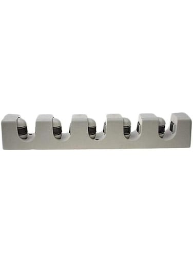 Wall Mount Mop Holder (Silver)