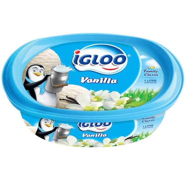 Igloo Vanilla Ice Cream, 1L