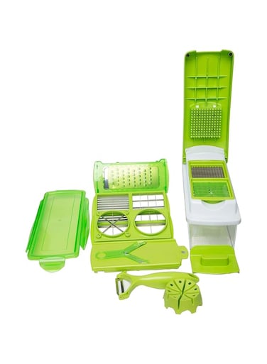 Nicer Dicer Plus Multi Functional Food Slicer, Green