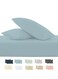 Scape Linen 600 Thread Count Egyption Cotton 2 Pillowcases Set (Standard, French Blue)