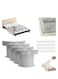 Bed Sheet Holder Set, Sheet Straps, Fitted Sheet Straps Keep Sheets Tight, Adjustable Bed Sheet Holder Clips, Non-Slip Lock Sheet Clips Fits All Mattresses for Home, Hotel, Dorm (4 Pack)