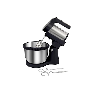 4L Stainless Steel Stand &amp; Hand Mixer &ndash; 2-in-1 Electric Mixer with Multiple Speeds for Baking