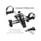 Mini Arm &amp; Leg Pedal Exerciser with LCD Display, Adjustable Resistance for Home &amp; Office