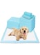 Mumoo Bear Puppy Pads, 50 Count 60 x 45cm Super Absorbent Pee Pads for Dogs, Odor Control Potty Training Pads Leakproof 5-Layer Pee Pads with Quick-Dry for Medium to Large Pets Like Cats and Dogs