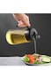 Olive Oil Dispenser Bottle - 20oz/600ml with Auto Flip Cap, No-Drip Spout, Non-Slip Handle - Perfect for Kitchen Cooking