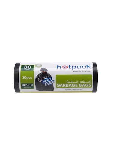 Garbage Bag Roll 65X95cm, 60 Pieces Black 65x95cm