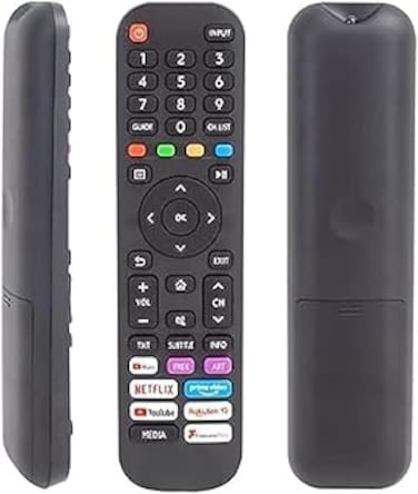 Replacement Compatible Replacement Remote RM-L1665 Compatible With For NETFLIX-PRIME Video - For Youtube Key LCD LED TV Control.