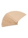 V Shaped Coffee Dripper Cone Paper Filter Beige 18 x 3 x 15cm