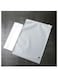 100 Clear Scrub Clothing Zipper Bags, Underwear Socks Clothes Storage Packaging Bags, Plastic Zip lock Bags