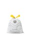 Brabantia PerfectFit Bin Liners Size A (3 Litre) &ndash; 40 Bags, 
Thick Plastic Trash Bags with Tie-Tape Drawstring Handles, White