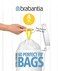 Brabantia PerfectFit Bin Liners Size A (3 Litre) &ndash; 60 Bags, 
Strong Trash Bags with Tie-Tape Drawstring, White
