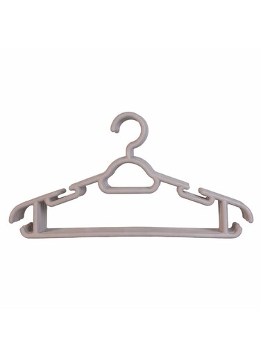 Clothes Hanger &acirc;&euro;&ldquo; Durable Plastic Hanger for Shirts, Jackets &amp; Towels ( Pink )